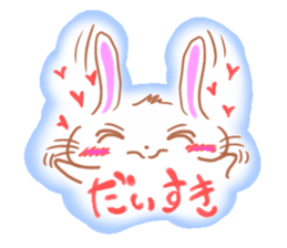 Rabbitandchick sticker #7353910