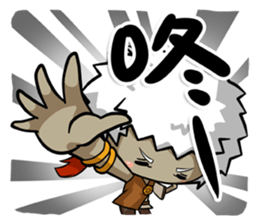 Green onion and her good friends sticker #7354040