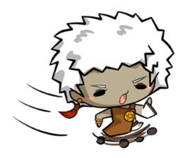 Green onion and her good friends sticker #7354042