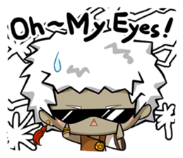 Green onion and her good friends sticker #7354043