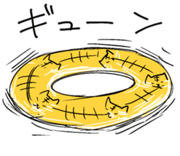 Melting guy sticker #7354429