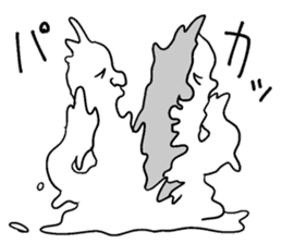 Melting guy sticker #7354437