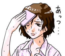 Melting guy sticker #7354441