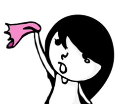 Nico & Rabbit ears sticker #7354848