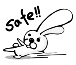 Nico & Rabbit ears sticker #7354850