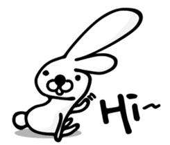 Nico & Rabbit ears sticker #7354851