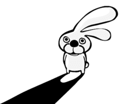 Nico & Rabbit ears sticker #7354874