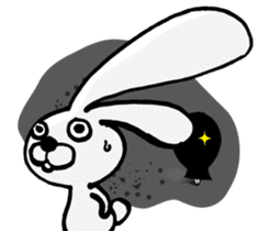 Nico & Rabbit ears sticker #7354882