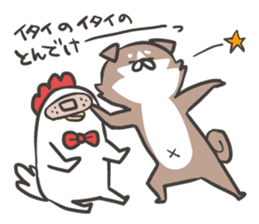 shibainu&tebasakisan3 sticker #7355099