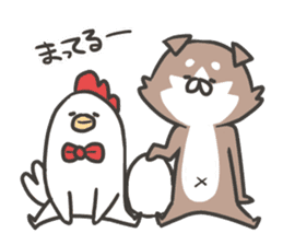 shibainu&tebasakisan3 sticker #7355102