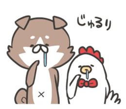 shibainu&tebasakisan3 sticker #7355104