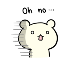 Adorable Kumako & Chibikuma 4 sticker #7355768