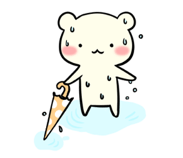 Adorable Kumako & Chibikuma 4 sticker #7355774