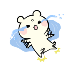 Adorable Kumako & Chibikuma 4 sticker #7355788