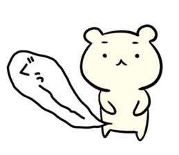 Adorable Kumako & Chibikuma 4 sticker #7355796