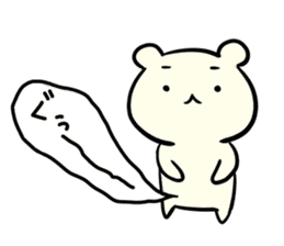 Adorable Kumako & Chibikuma 4 sticker #7355796