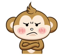 SARU CHAN -No.2 sticker #7355892