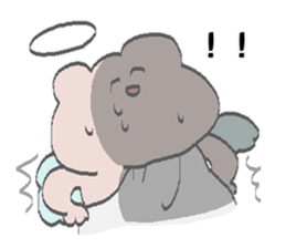 Angel/bear/ sticker #7356689