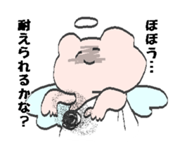 Angel/bear/ sticker #7356716