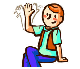 Pleasant daily life newly sticker #7356724