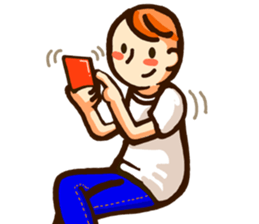 Pleasant daily life newly sticker #7356728