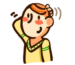 Pleasant daily life newly sticker #7356732