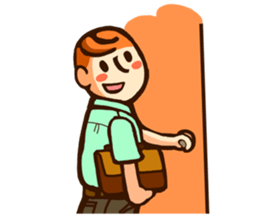 Pleasant daily life newly sticker #7356762