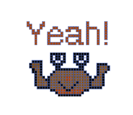 The Alien Dot sticker #7356853