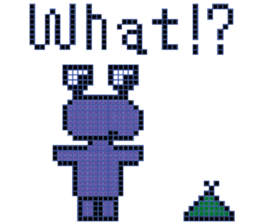 The Alien Dot sticker #7356872