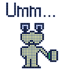 The Alien Dot sticker #7356874