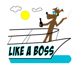 YAAD DOGS sticker #7357547