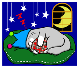 Cat J.J sticker #7357622