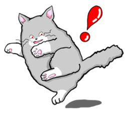 Cat J.J sticker #7357629