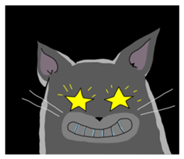 Cat J.J sticker #7357630