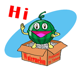 Uncle Watermelon(English) sticker #7358404