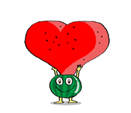 Uncle Watermelon(English) sticker #7358405