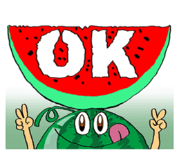 Uncle Watermelon(English) sticker #7358407