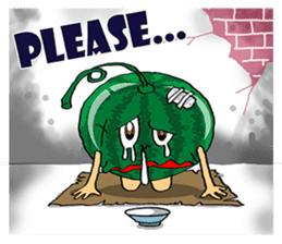 Uncle Watermelon(English) sticker #7358408