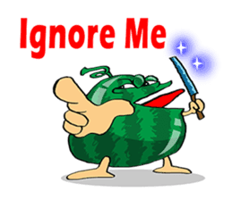 Uncle Watermelon(English) sticker #7358414