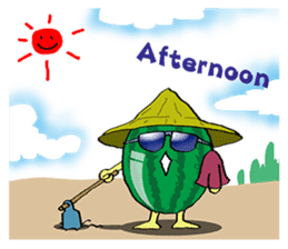 Uncle Watermelon(English) sticker #7358415