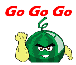 Uncle Watermelon(English) sticker #7358417