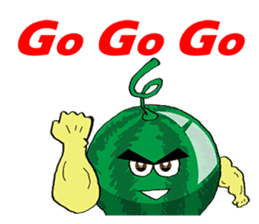 Uncle Watermelon(English) sticker #7358417