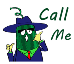 Uncle Watermelon(English) sticker #7358418