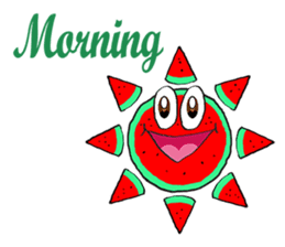 Uncle Watermelon(English) sticker #7358420