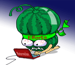 Uncle Watermelon(English) sticker #7358422