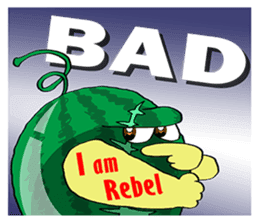 Uncle Watermelon(English) sticker #7358423