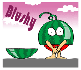 Uncle Watermelon(English) sticker #7358429
