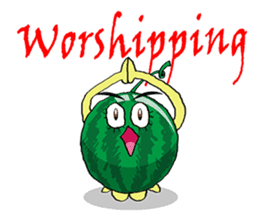 Uncle Watermelon(English) sticker #7358432