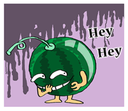 Uncle Watermelon(English) sticker #7358439