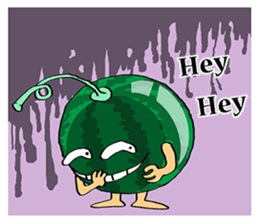 Uncle Watermelon(English) sticker #7358439